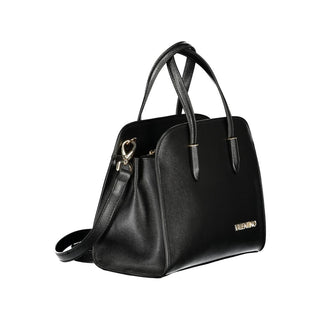 Black Polyurethane Women's Bag
