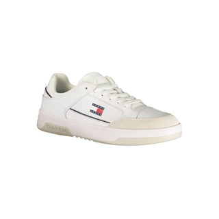 Herren-Sneaker aus weißem Polyurethan