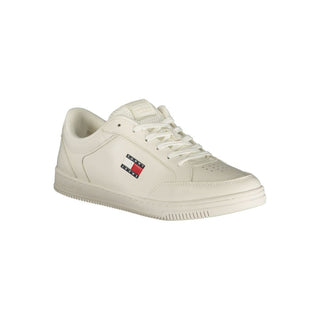 Herren-Sneaker aus weißem Polyurethan