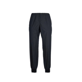 Schwarze Nylon-Jogginghose (Trainingshose)