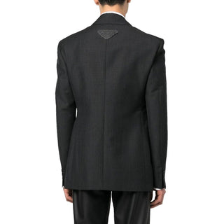 Gray Wool Blazer