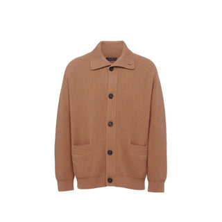 Brauner Kaschmir-Cardigan
