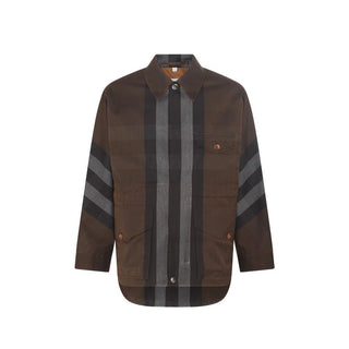 Brown Cotton Parka