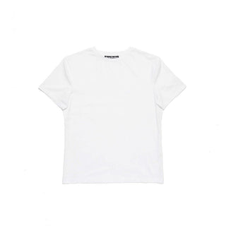 Weißes Baumwoll-T-Shirt