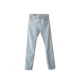 Blaue Skinny Jeans aus Baumwolle