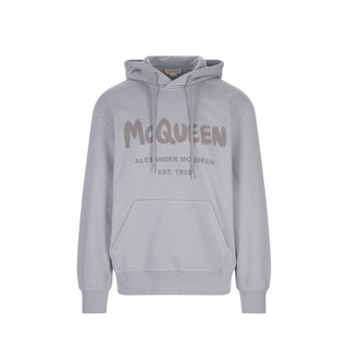 Graues Baumwoll-Sweatshirt
