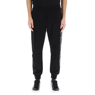 Black Cotton Joggers (Workout Pants)