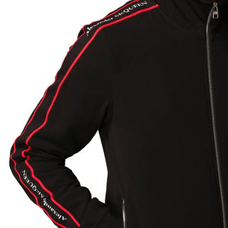Schwarzes Viskose-Sweatshirt