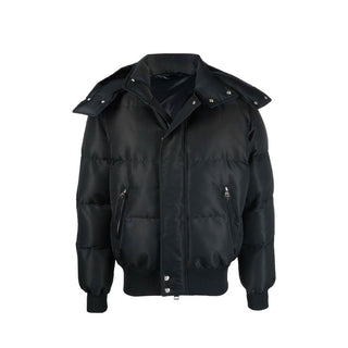 Schwarzer Polyamid-Blouson
