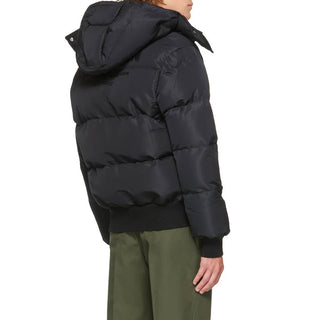 Schwarzer Polyamid-Blouson