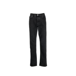 Schwarze Slim Fit Jeans aus Baumwolle