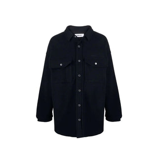 Blauer Marabu-Mantel
