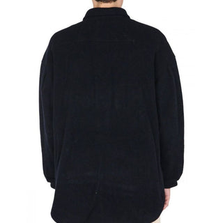 Blauer Marabu-Mantel