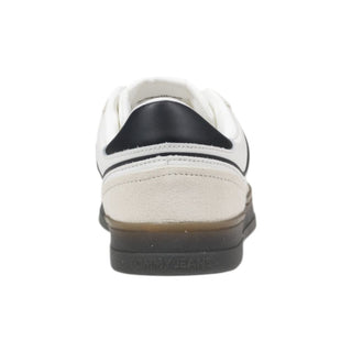 Black Leather Low Top Sneakers