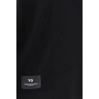 Black Cotton Sleeveles Sweater