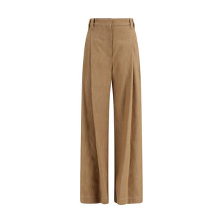 Braune Freizeithose aus Baumwolle