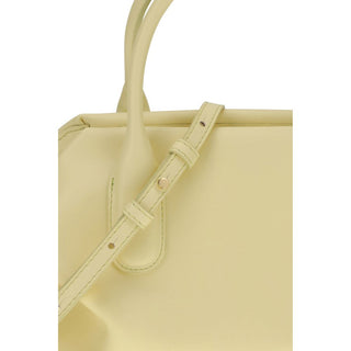 Zweifarbige Handtasche aus sonstigen Fasern