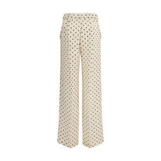 Beige Seidenhose (leger)
