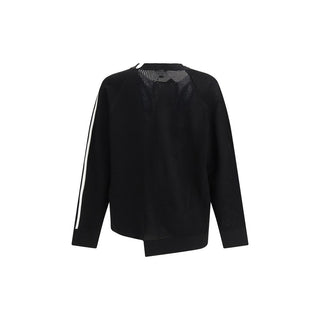 Schwarzes Viskose-Sweatshirt