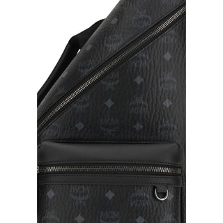 Black Fabric Backpack