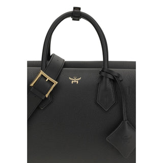 Black Calf Leather Bos Taurus Handbag