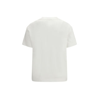 Weißes Baumwoll-T-Shirt