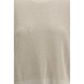 Sudadera beige de algodón
