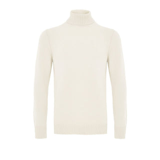 White Wool Turtleneck