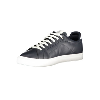 Blaue Herren-Sneaker aus Polyurethan