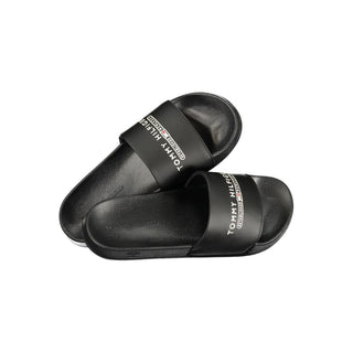 Zapatillas para hombre de poliuretano negro