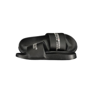 Zapatillas para hombre de poliuretano negro