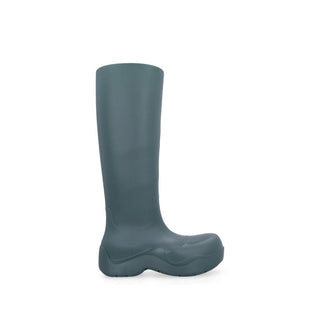 Zweifarbige Gummi-Regenstiefel