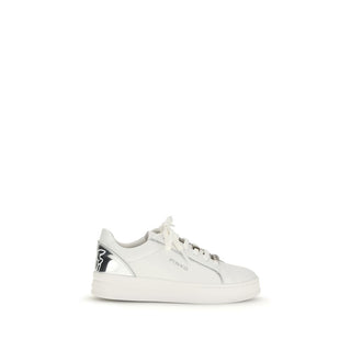 Zapatillas bajas Bos Taurus de cuero de ternero blanco
