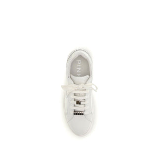 Zapatillas bajas Bos Taurus de cuero de ternero blanco