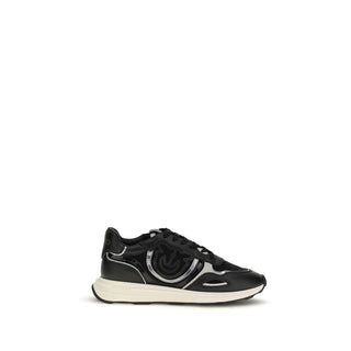 Zapatillas deportivas Bos Taurus de cuero de becerro negro
