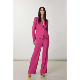 Yellow Polyester Blazer