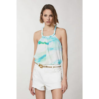 Türkise Polyester-Tanktops
