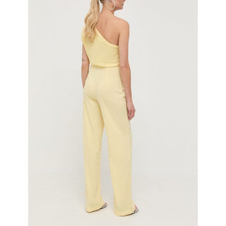 Gelber Polyester-Overall