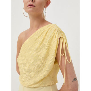 Gelber Polyester-Overall