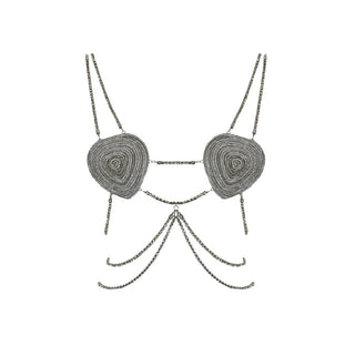 White Copper Bra