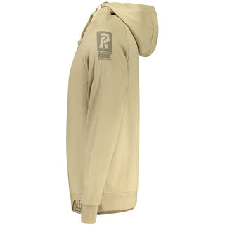 Beiges Baumwoll-Herren-Sweatshirt