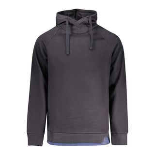 Sudadera azul de algodón para hombre