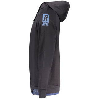 Blaues Baumwoll-Sweatshirt für Herren