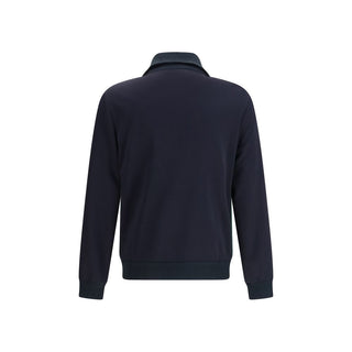 Blue Polyester Shell Jacket
