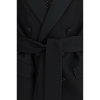 Black Wool Oves Aries Blazer