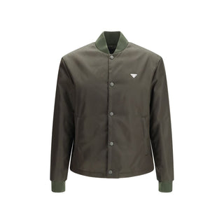 Bicolor Nylon Bomber
