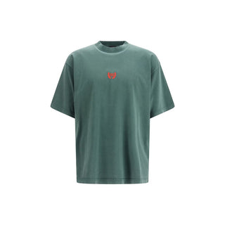 Zweifarbiges Baumwoll-T-Shirt