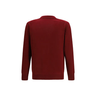 Bordeaux Wool Cardigan