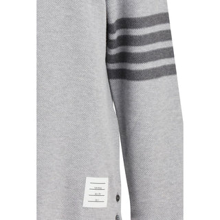 Gray Cotton Polo Shirt