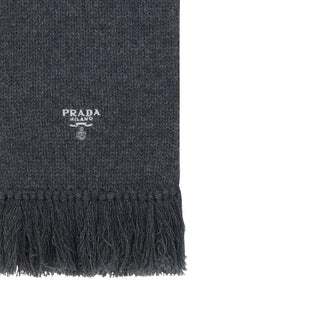 Gray Cashmere Foulard
